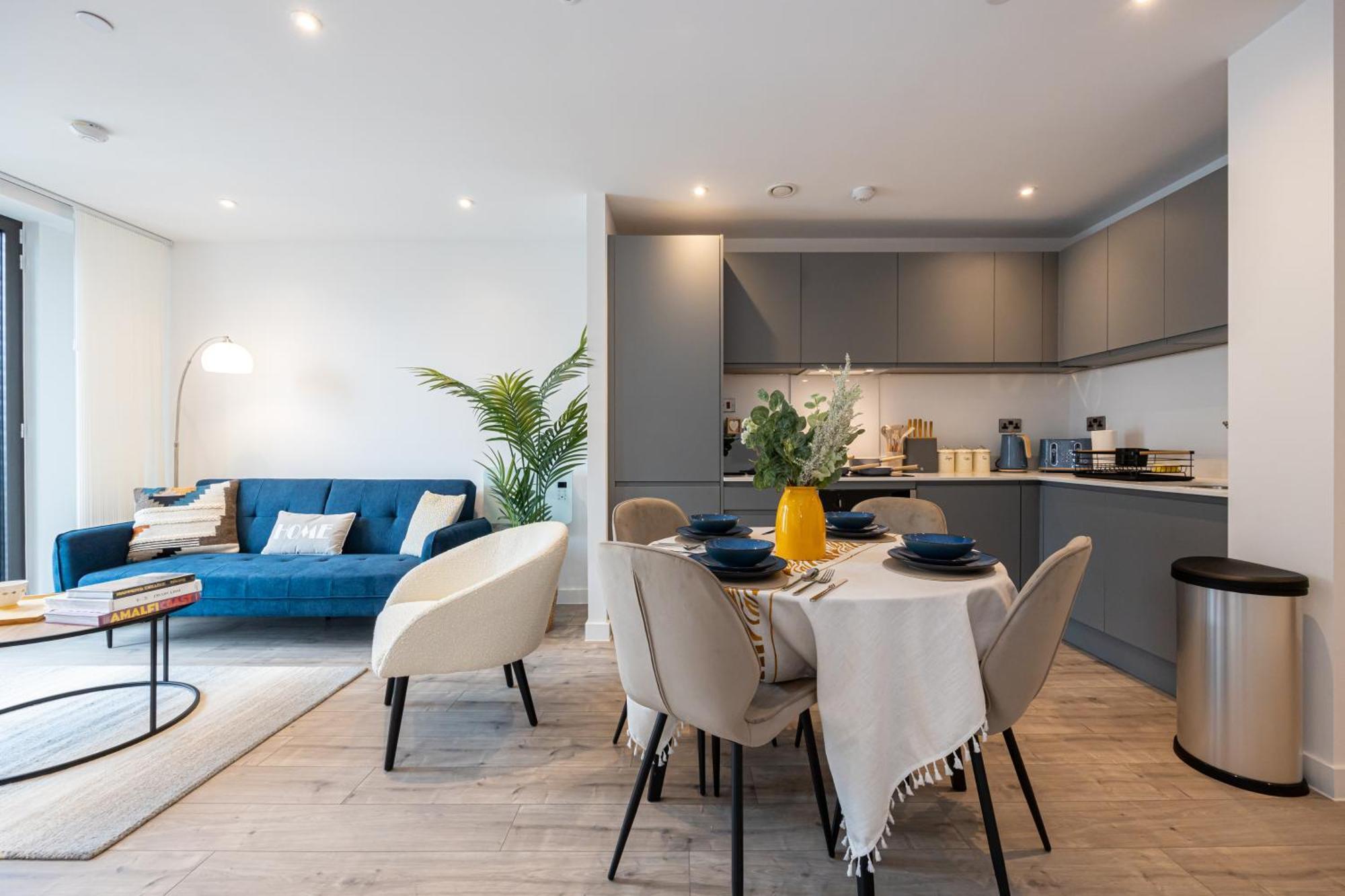 City Center Ultra-Luxe 2Bed Villa Amalfi แมนเชสเตอร์ ภายนอก รูปภาพ