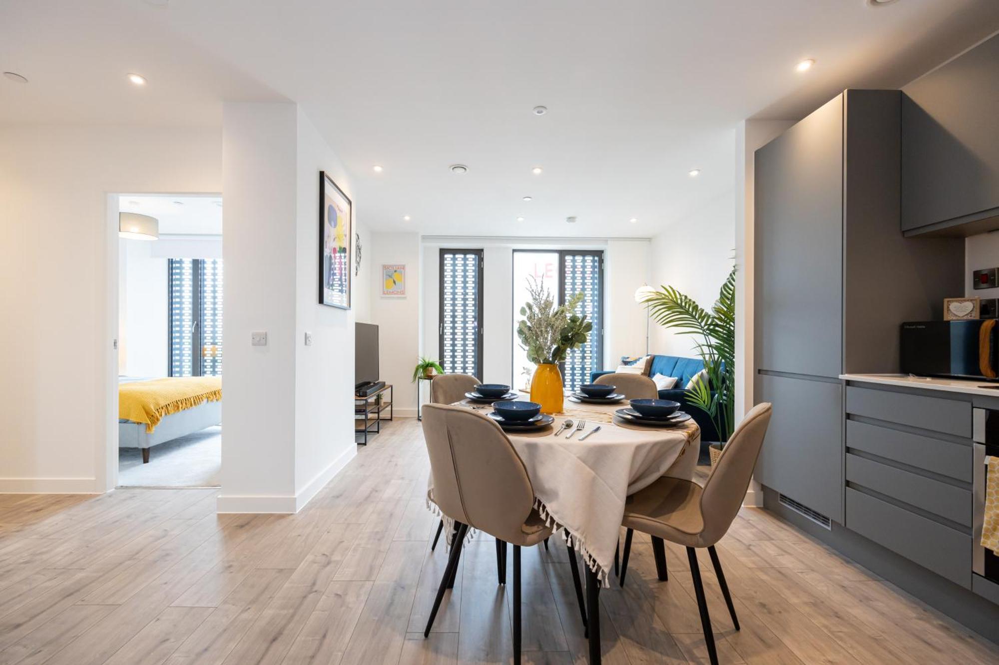 City Center Ultra-Luxe 2Bed Villa Amalfi แมนเชสเตอร์ ภายนอก รูปภาพ